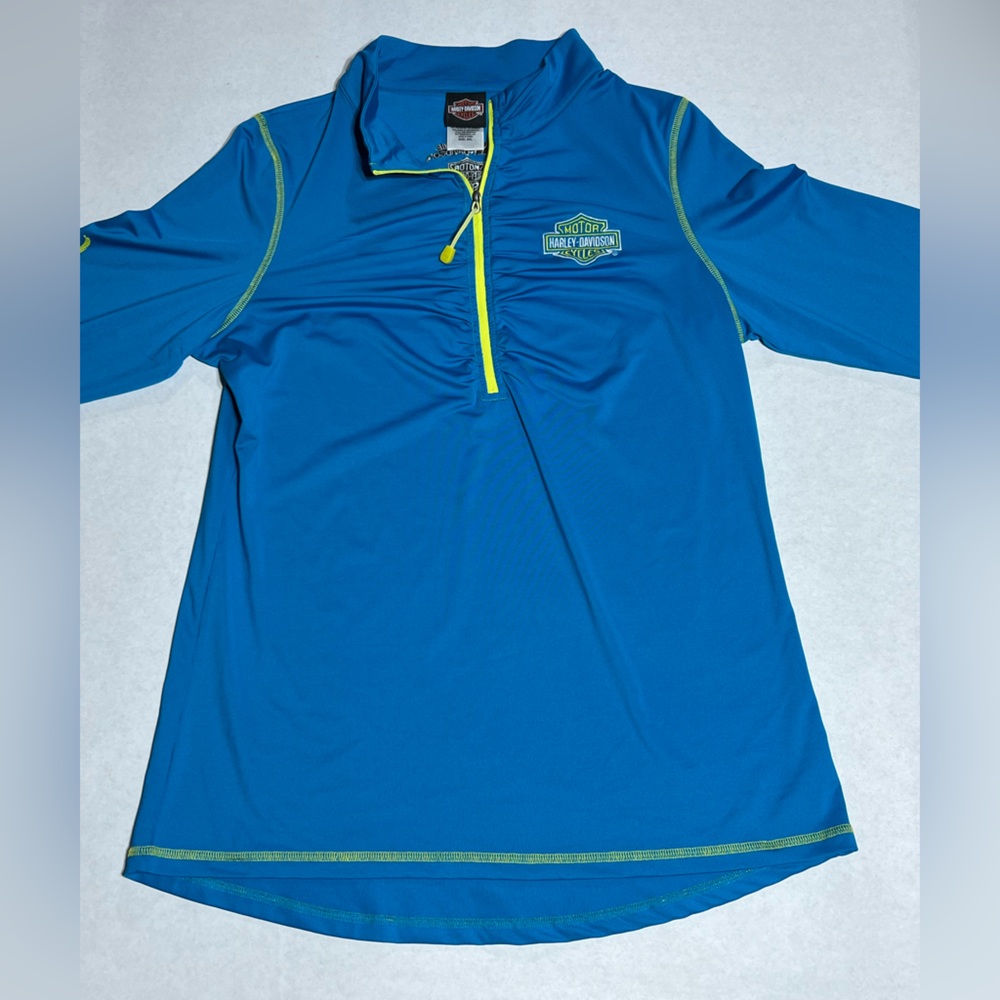 Women’s Sauk Prairie Harley Davidson 1/4 zip size XXL - Picture 3 of 6